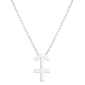 Astrology Necklace Sagittarius Silver Tone Constellation Necklace Gift